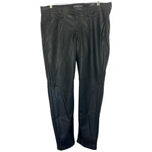 Torrid Perfect Skinny Faux Leather High Rise Pants